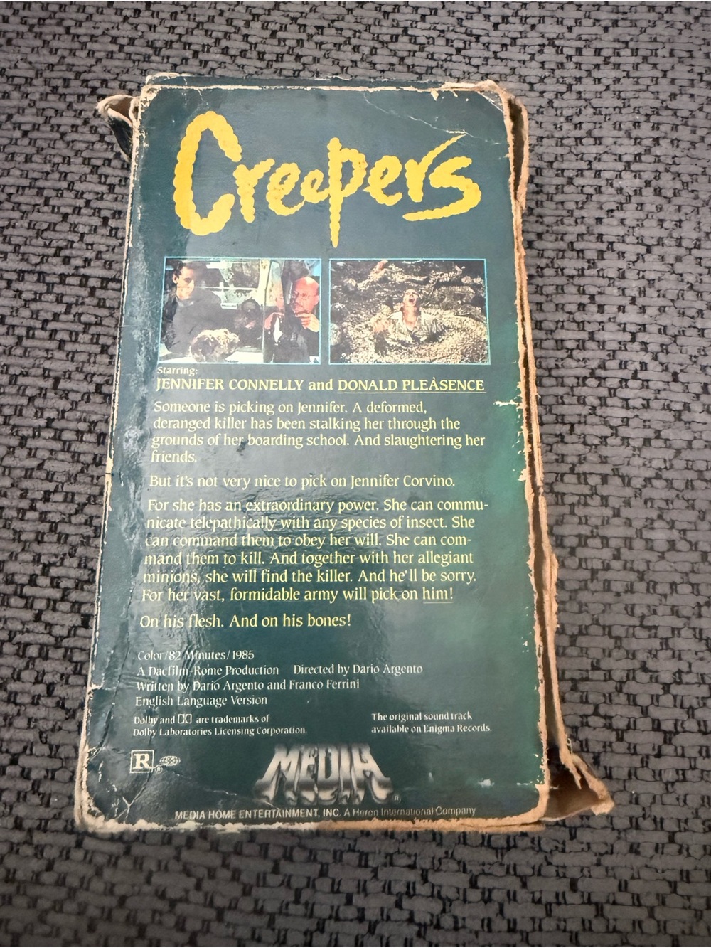 Creepers (VHS) - Picture 2 of 4